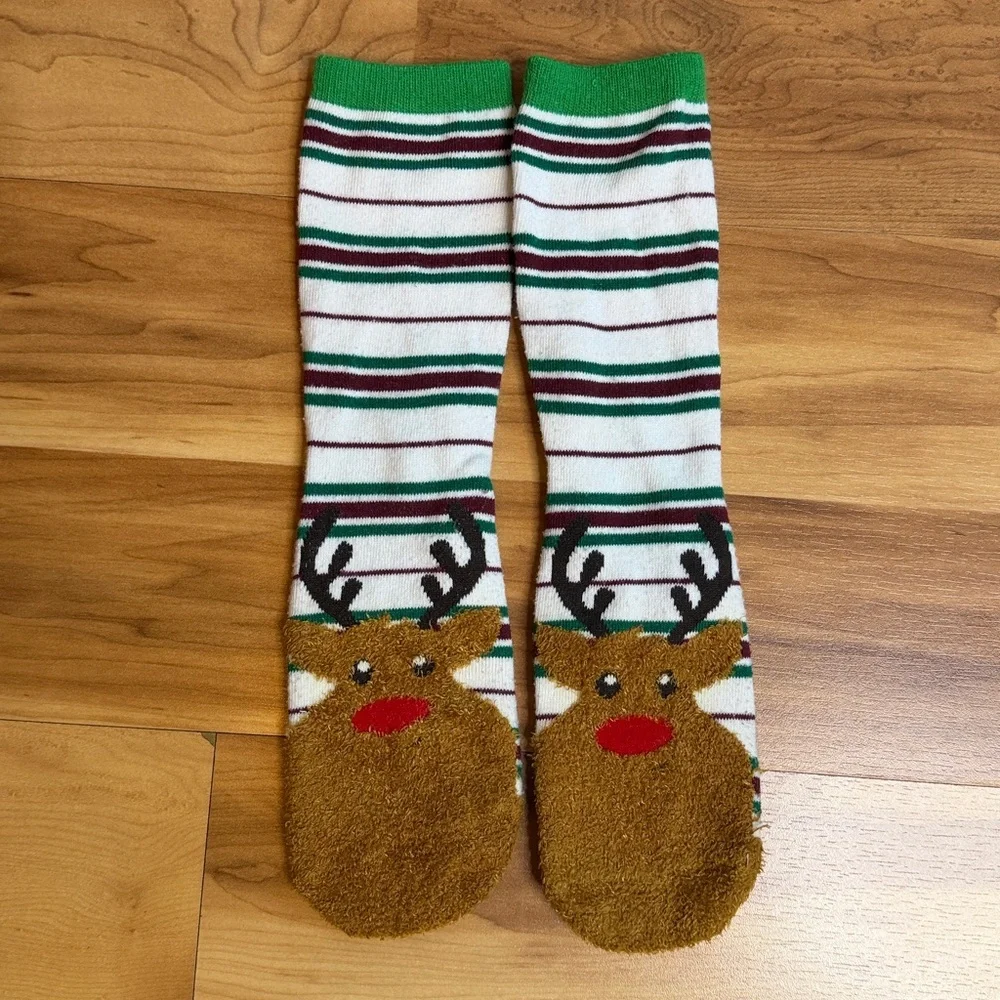 3 for $20 UNBRANDED Ladies Novelty Christmas Themed Crew Socks Santa Reindeer